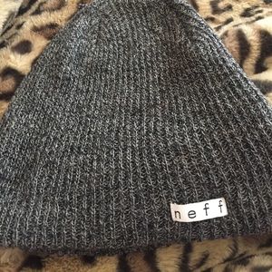 Black neff beanie